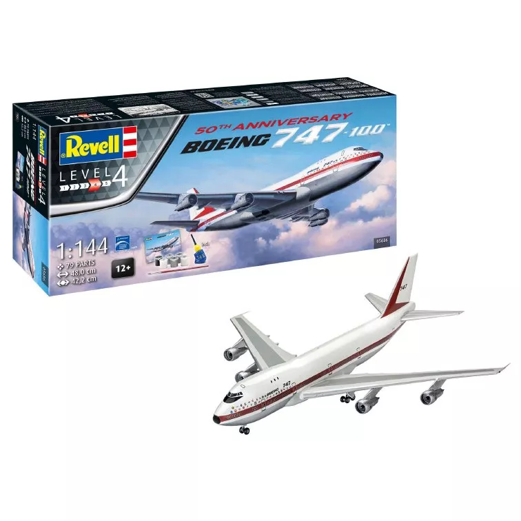 Revell - Boeing 747-100 Gift set